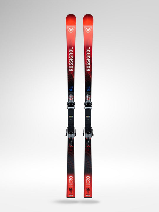 Narty ROSSIGNOL Hero Athlete GS 170-182 R22 + wiązania LOOK Spx 12 Rockerace Gw Silver Red
