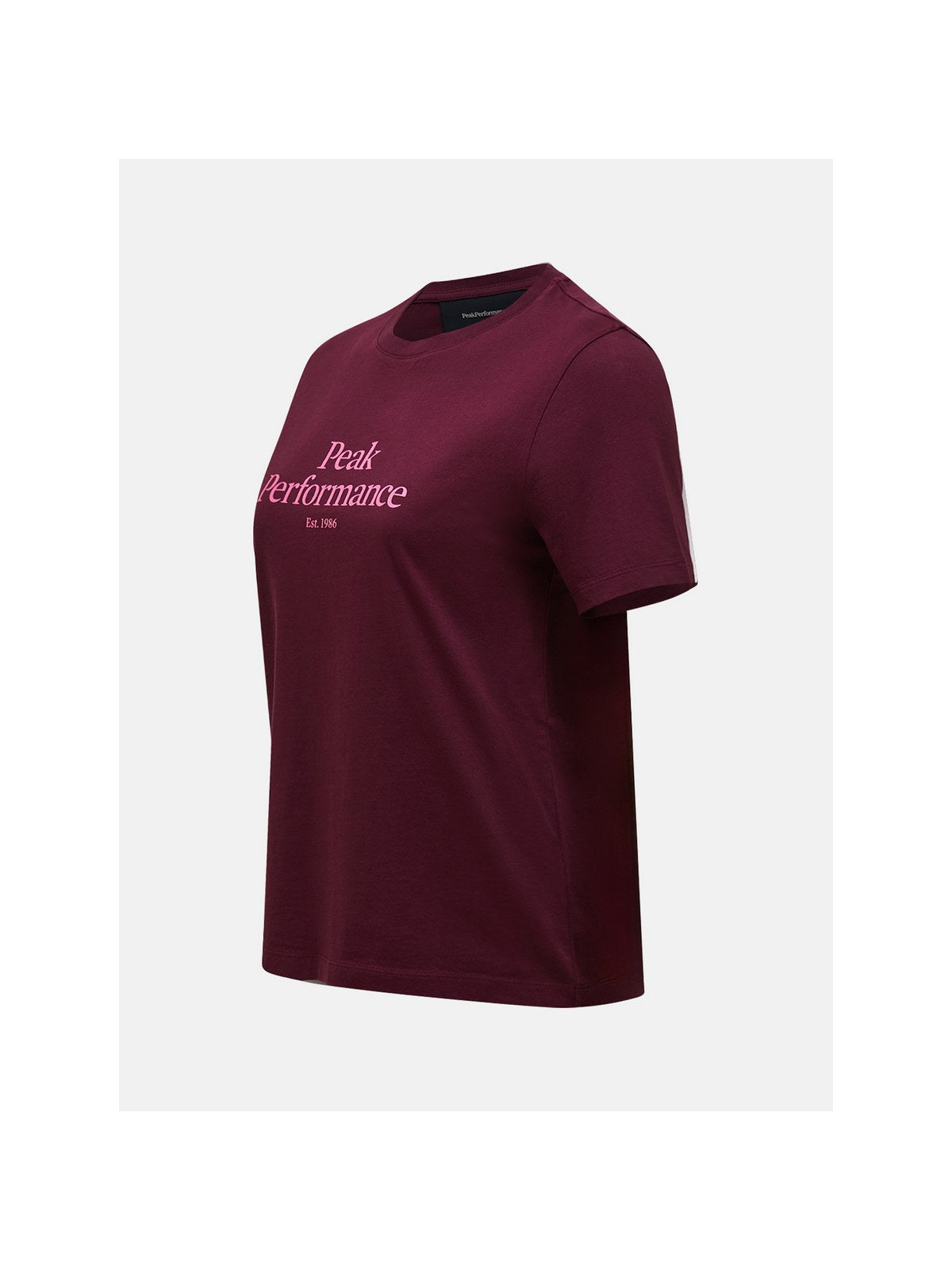 Koszulka damska PEAK PERFORMANCE Original Tee bordowa