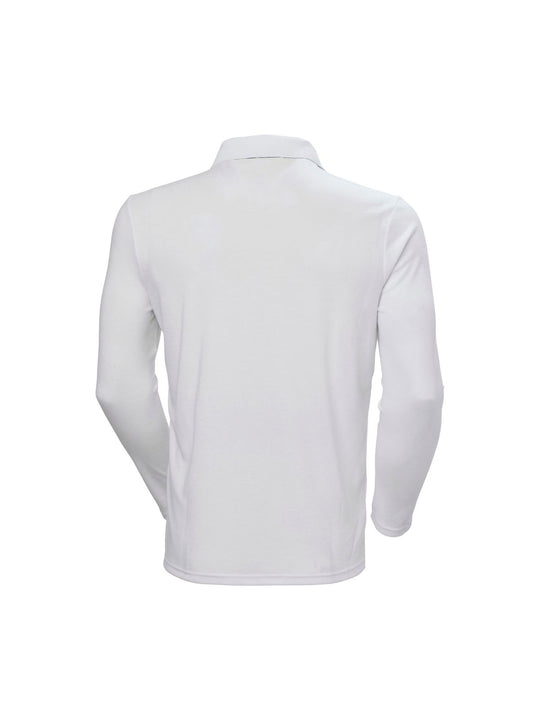 Koszulka męska HELLY HANSEN Crewline Ls Polo  kolor biały
