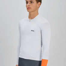 Koszulka rowerowa POC M's Cadence L/S Jersey biała
