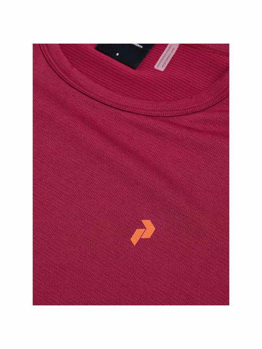 Koszulka PEAK PERFORMANCE Trail Longsleeve Women bordowy
