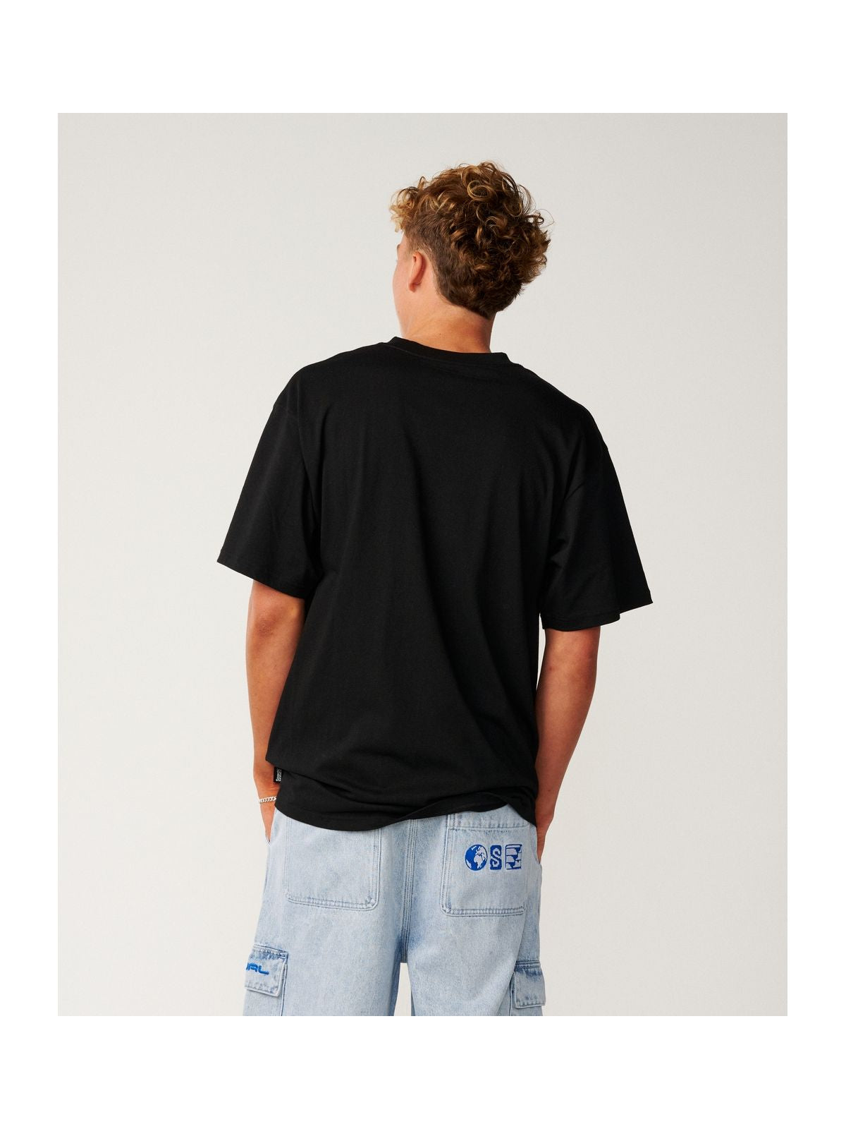 Koszulka męska RIP CURL S-Series Vc Credo Tee czarna