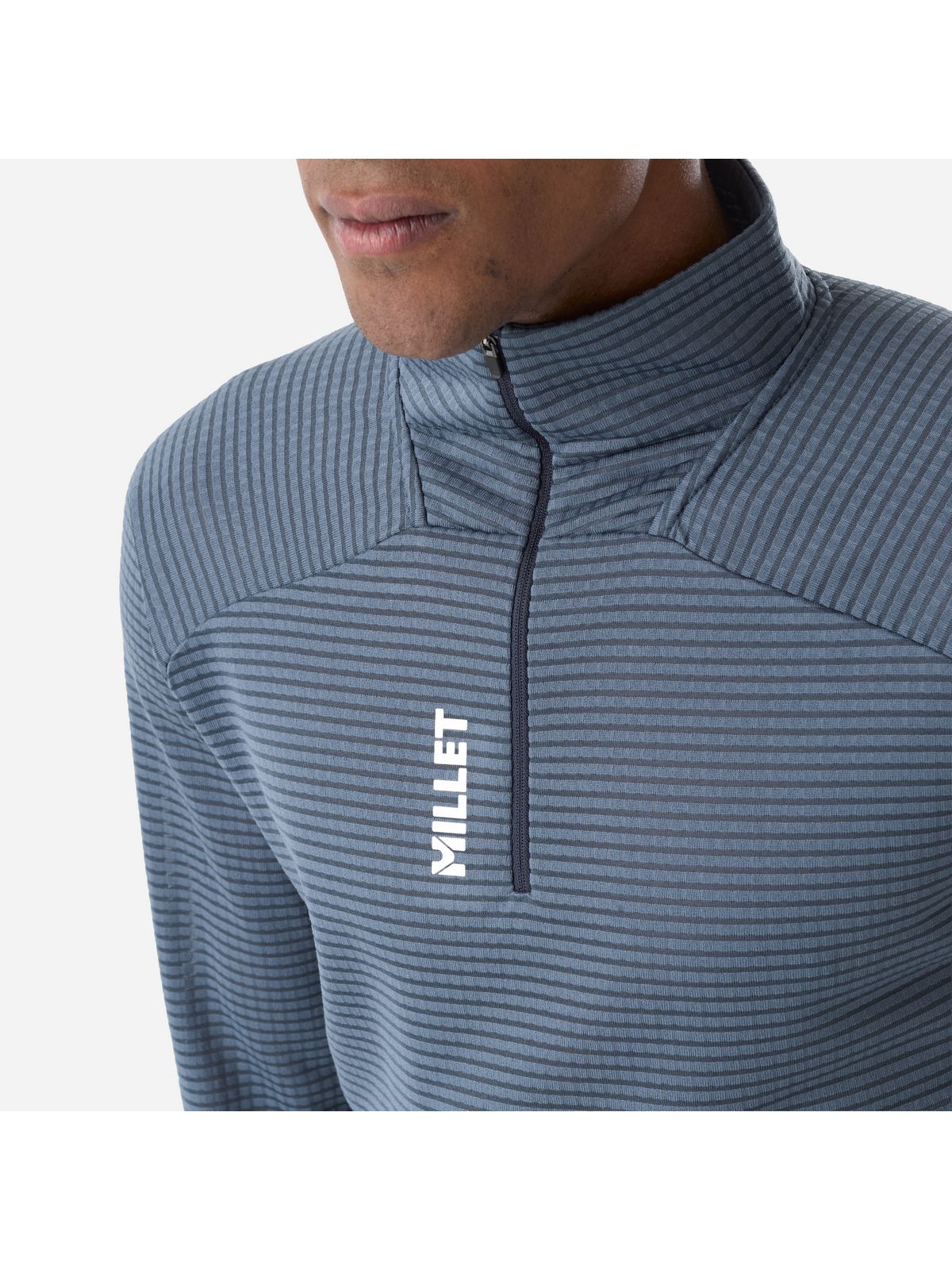 Bluza męska MILLET M Parmelan Light Fleece Po M niebieska