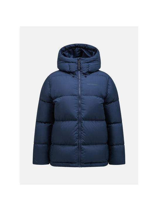 Kurtka puchowa Peak Performance W Rivel Puffer granatowy - narciarska - Adventure Sports
