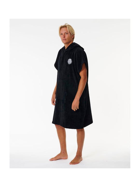 Ponczo RIP CURL Logo Hooded Towel czarny
