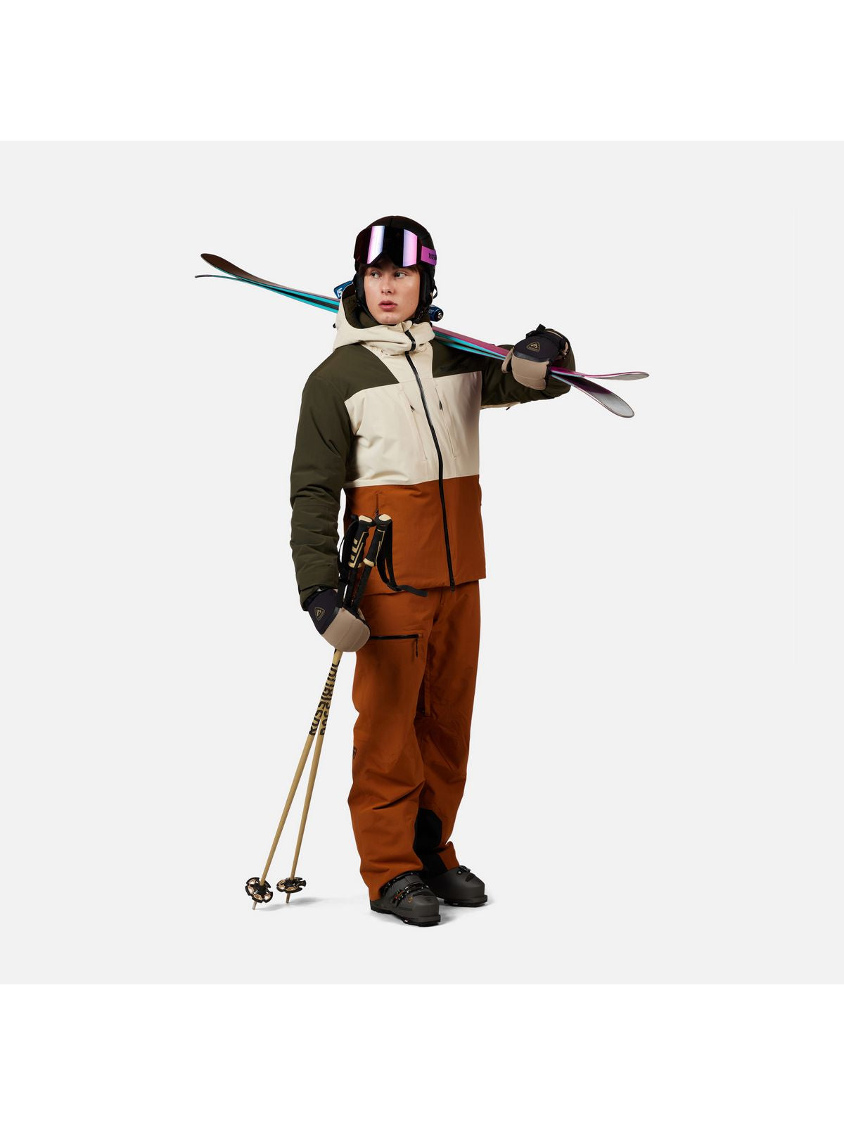 Kurtka męska ROSSIGNOL Outerlimits Insulates Jkt szara