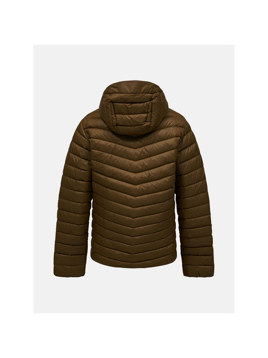 Kurtka narciarska męska PEAK PERFORMANCE Frost Down Hood Jacket brązowa
