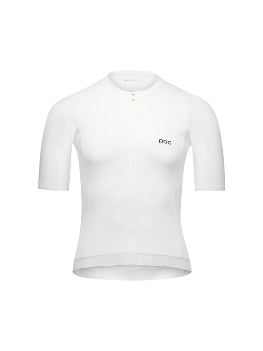 Koszulka rowerowa POC M's Cadence Jersey biała
