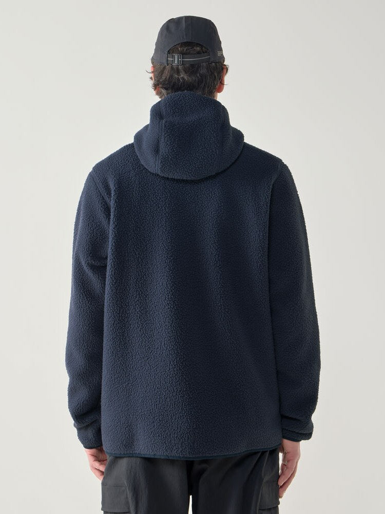 Bluza polarowa z kapturem męska HAGLÖFS Funds Pile Hood Tarn Blue
