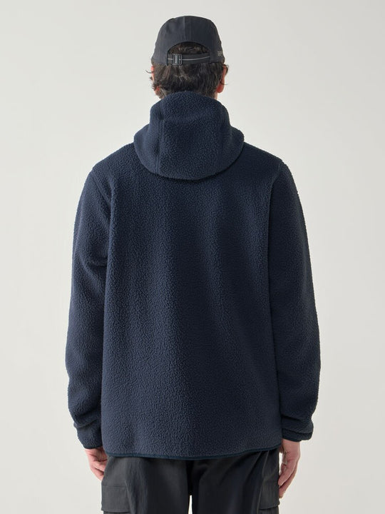 Bluza polarowa z kapturem męska HAGLÖFS Funds Pile Hood Tarn Blue
