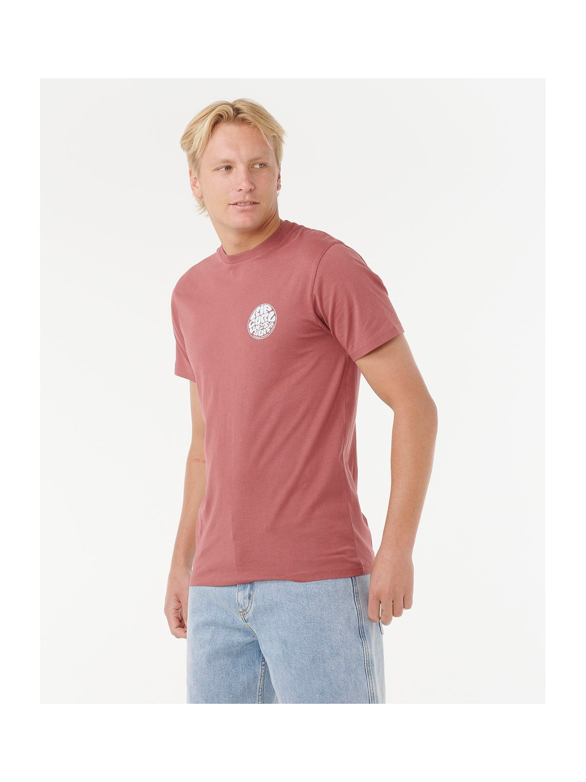 Koszulka RIP CURL WETTIE ICON TEE czerwona
