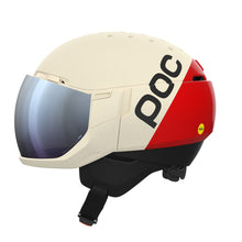 Kask narciarski POC Levator MIPS cat 2 biało/czerwony
