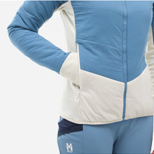 Kurtka narciarska MILLET MHITE PRIMALOFT HOODIE niebieska
