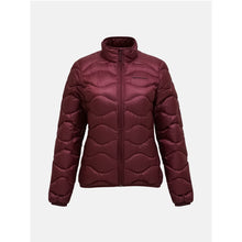 Kurtka damska PEAK PERFORMANCE Helium Down Jacket bordowa
