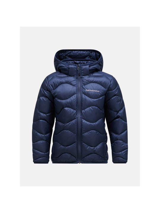 Kurtka puchowa dziecięca Peak Performance Jr Helium Down Hood