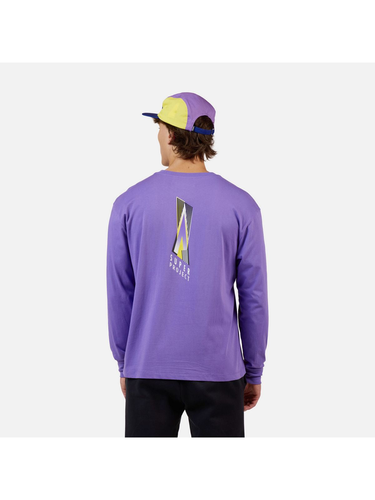 Koszulka unisex ROSSIGNOL SUPER LS TEE fioletowa