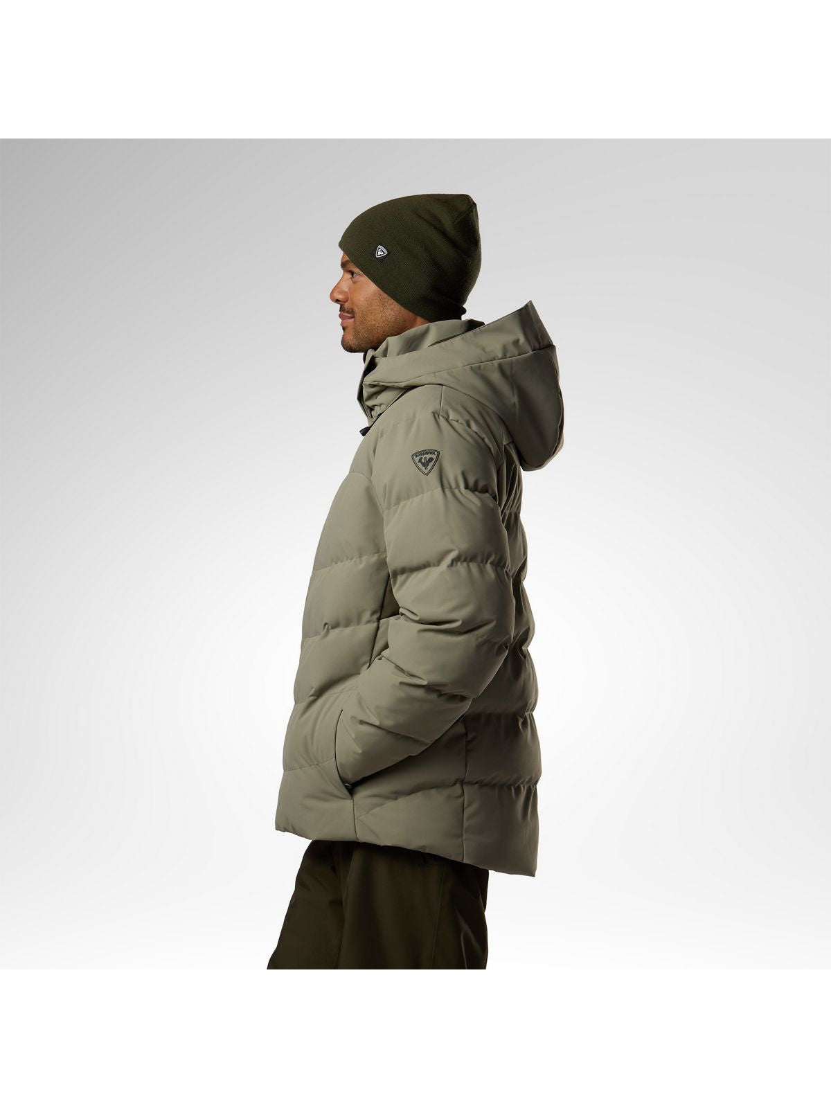 Kurtka narciarska męska ROSSIGNOL M Sizle Insulated Ski Jacket beżowa