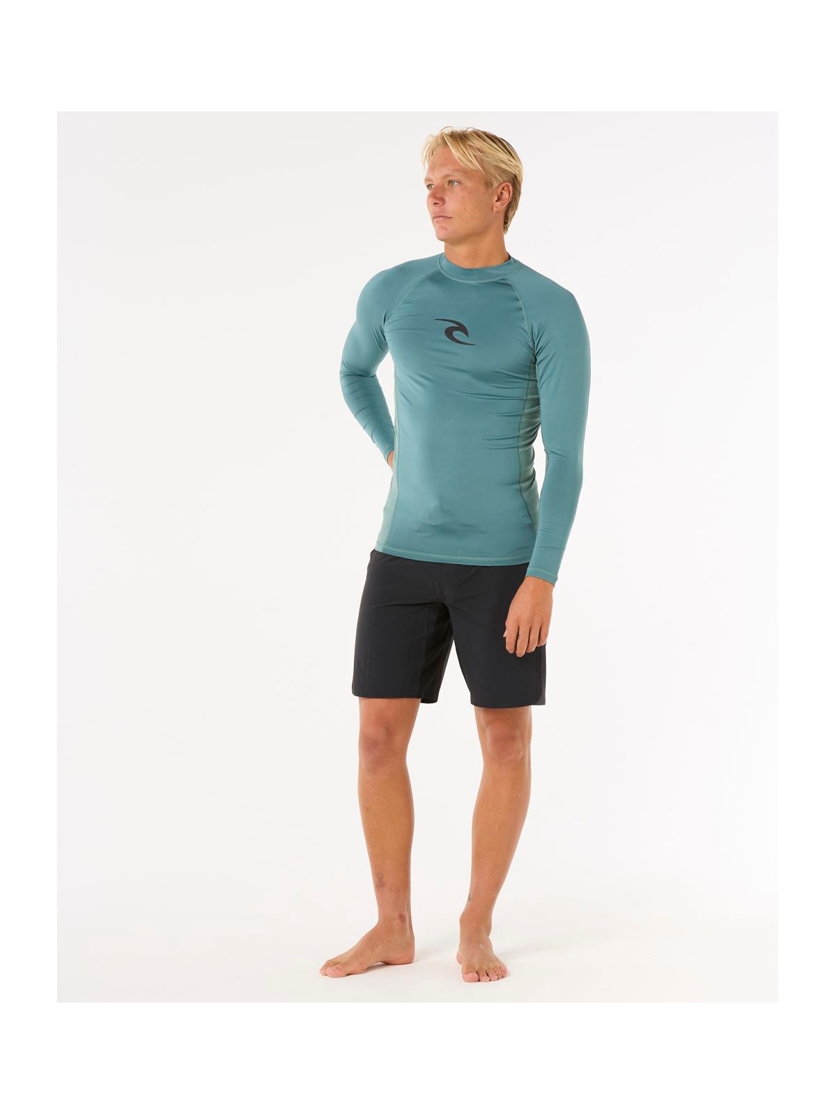 Lycra RIP CURL Waves Upf Perf L/S niebieski