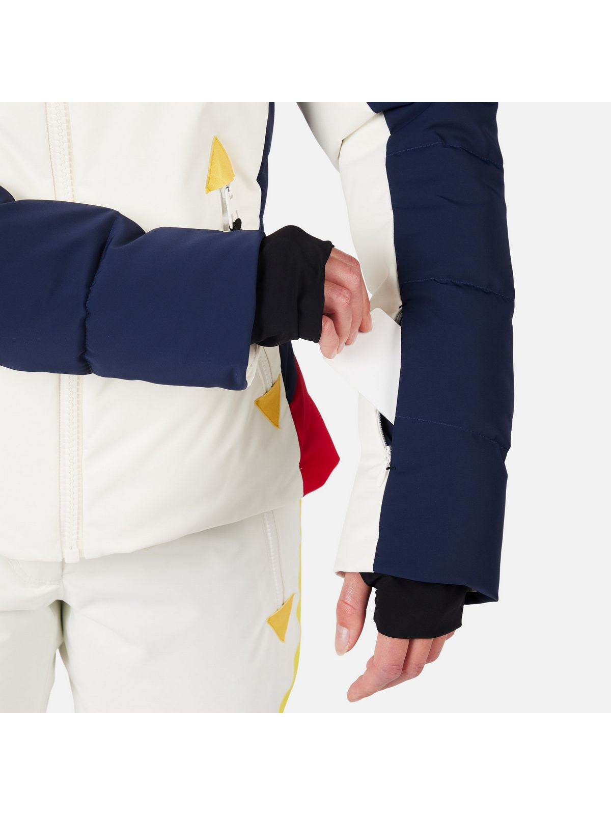 Kurtka narciarska damska ROSSIGNOL W JCC VALDIZ DOWN JKT biały