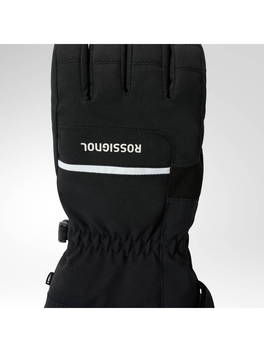 Rękawice narciarskie juniorskie ROSSIGNOL Jr Roc Ski Gloves R-Shell Dry czarne
