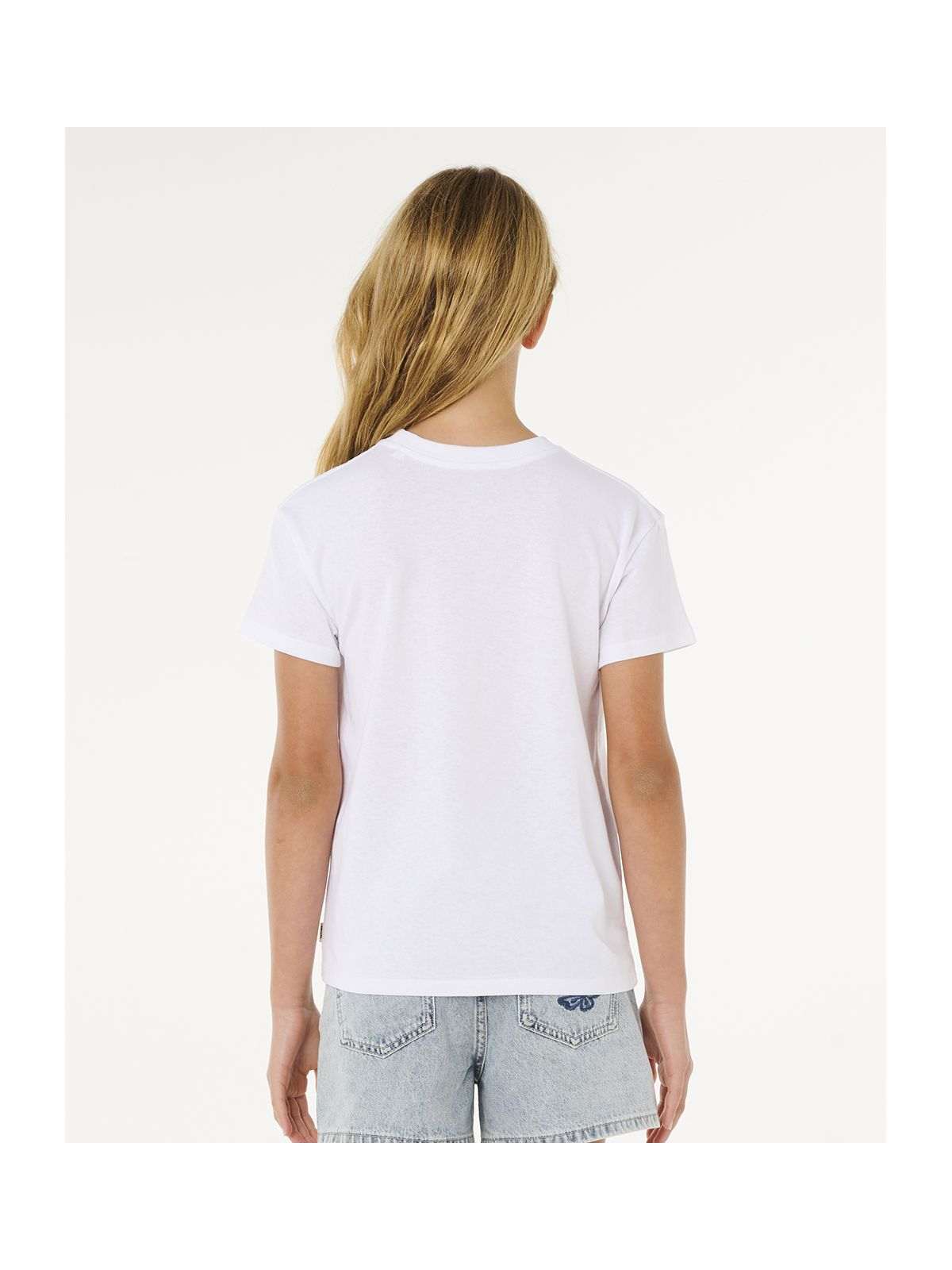 Koszulka dziewczęca RIP CURL Hayley O Relaxed Tee-Girl biała