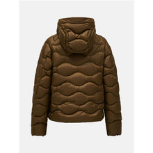 Kurtka damska PEAK PERFORMANCE Helium Nova Down Hood Jacket brązowa
