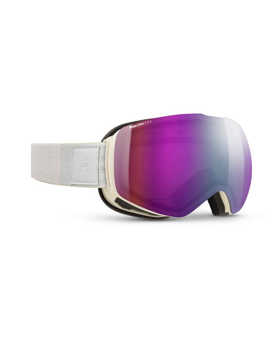 Gogle narciarskie JULBO SHADOW beżowe fotochrom Cat 0-4 High Contrast
