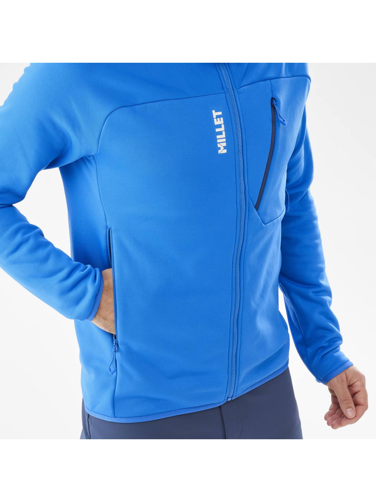 Bluza męska MILLET M Seneca Fleece Hoodie Niebieski
