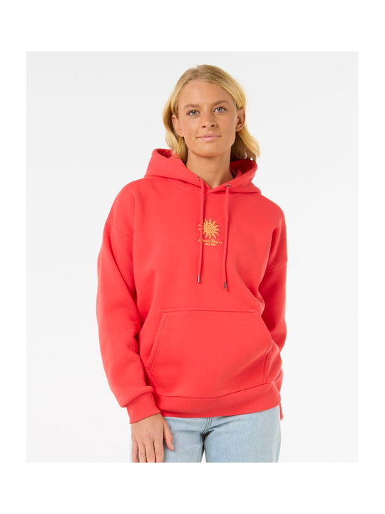 Bluza RIP CURL Cala Heritage Hood czerwony
