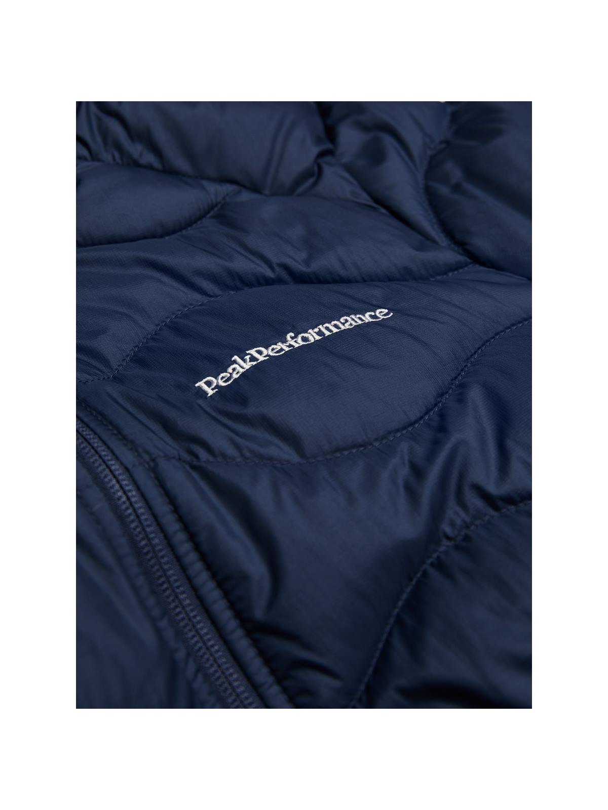 Parka puchowa damska Peak Performance W Helium Down Parka granatowy