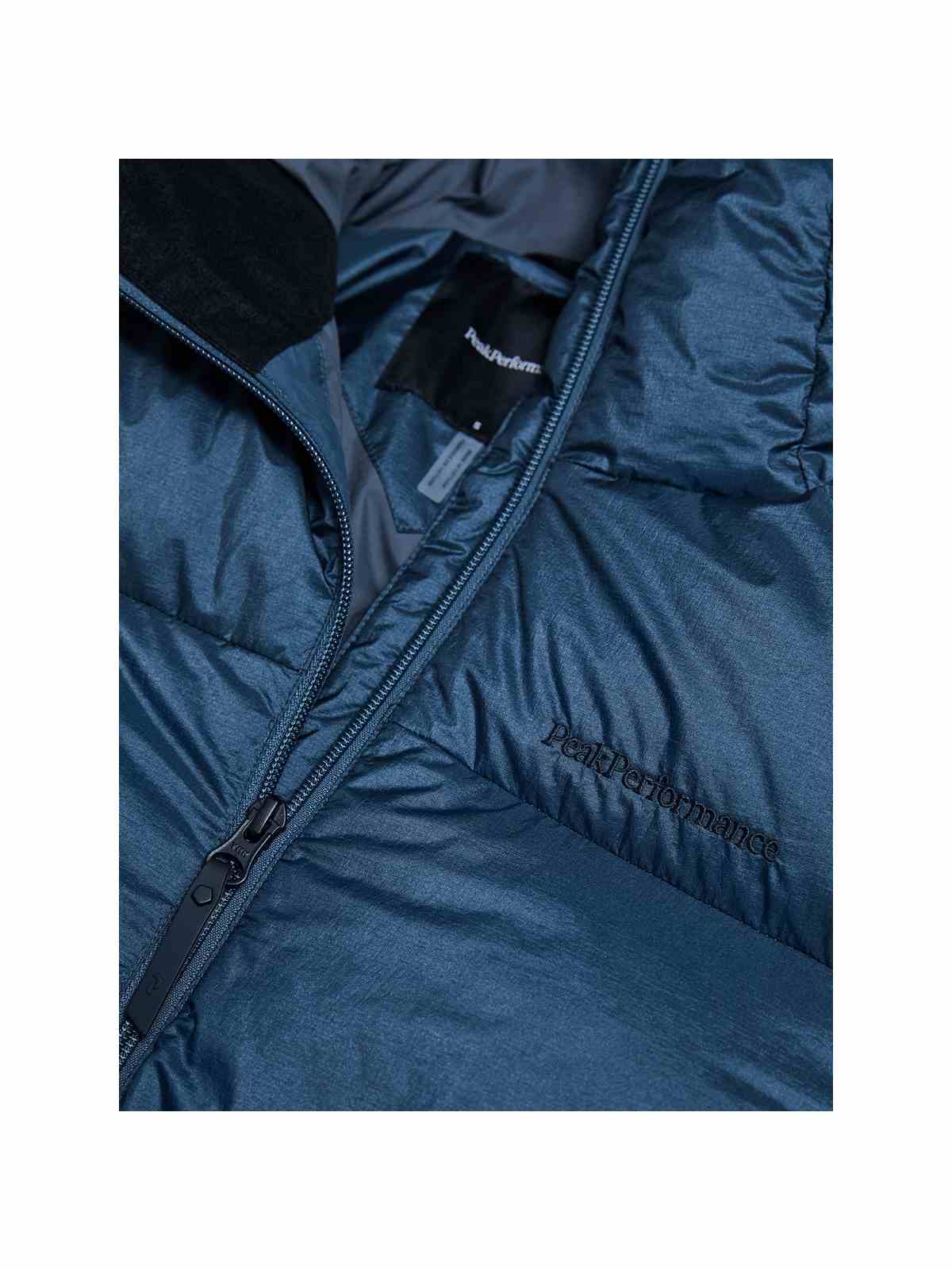 Kurtka PEAK PERFORMANCE W Glissade Down Jacket niebieski