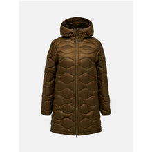Parka damska PEAK PERFORMANCE Helium Down Parka brązowa
