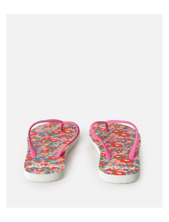 Japonki plażowe RIP CURL Mixed Bloom Open Toe różowe
