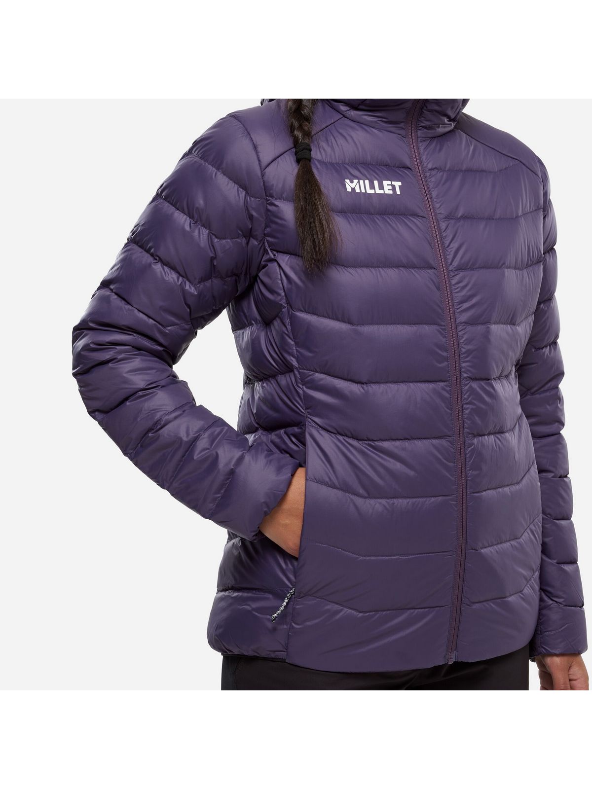 Kurtka MILLET W EVOLE 700 HD fioletowa