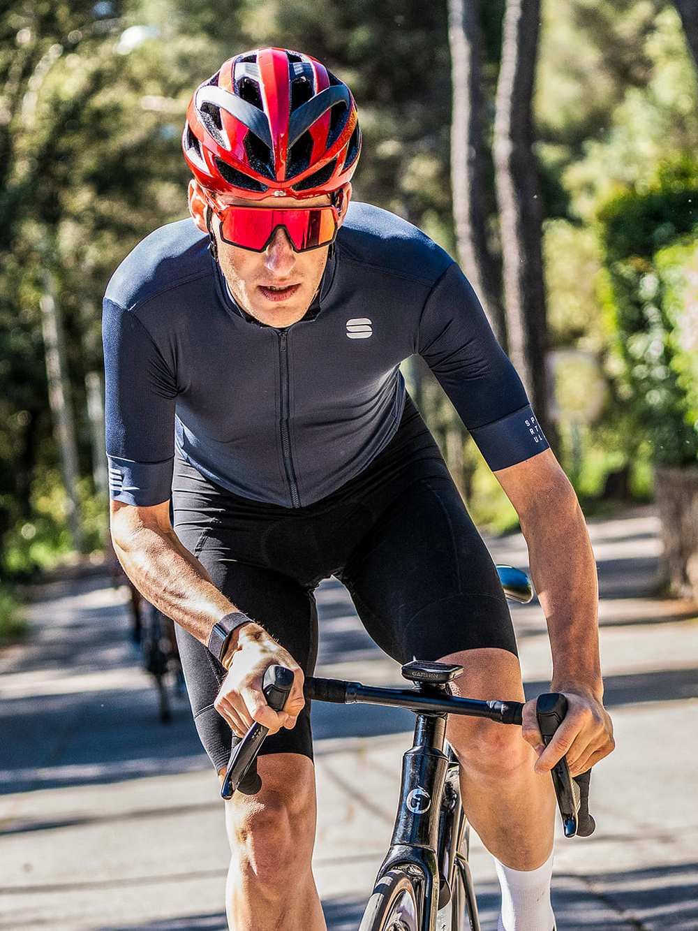 Kask rowerowy RUDY PROJECT Rebel Carbon Red Comet (Shiny) - Adventure Sports