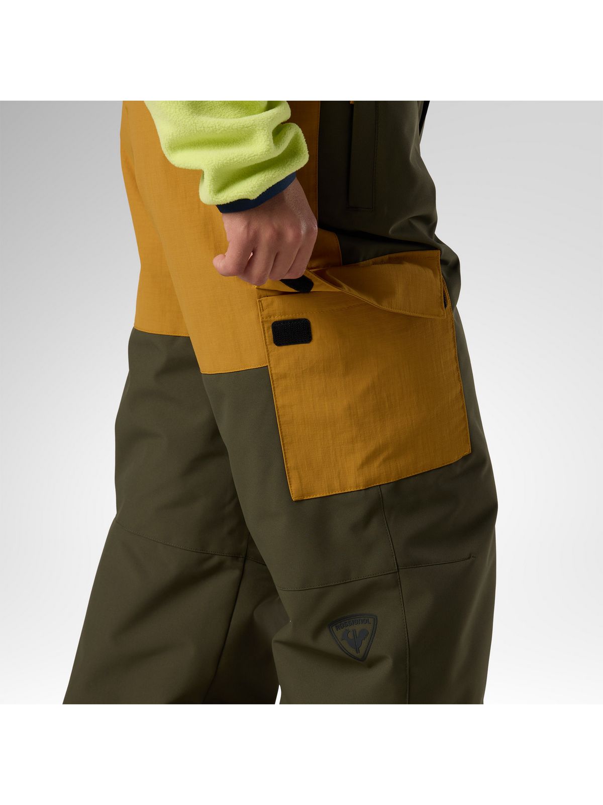 Spodnie narciarskie juniorskie ROSSIGNOL Jr Outerlimits Insulated Pant zielone