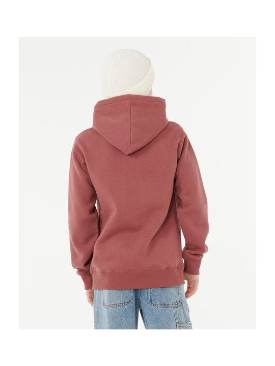 Bluza RIP CURL STAPLER HOOD -BOY czerwona
