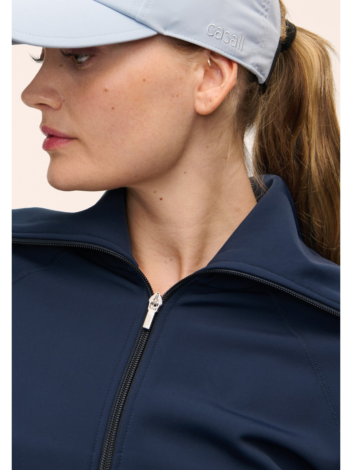 Kurtka damska CASALL Warm Training Jacket niebieska
