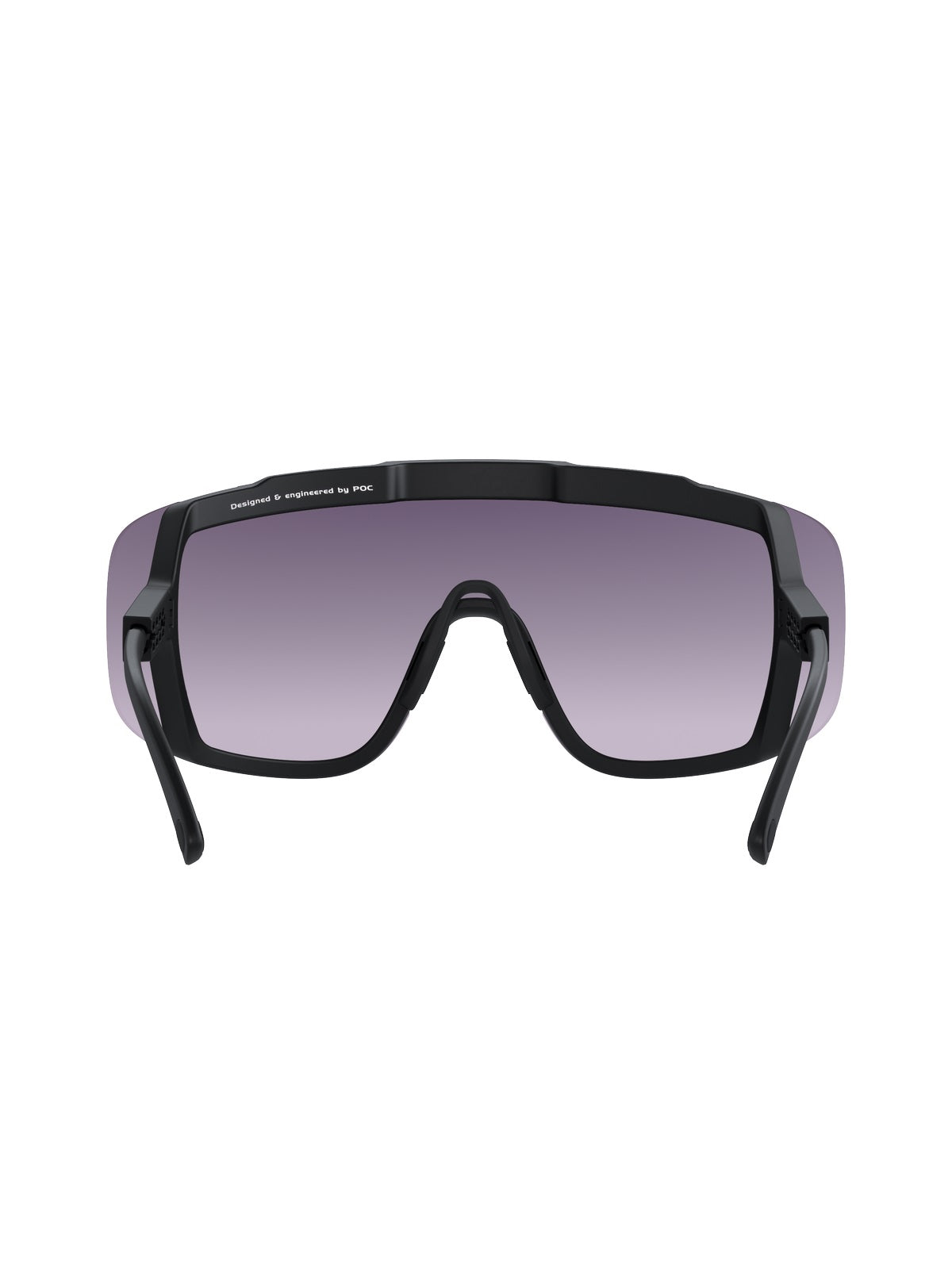 Okulary rowerowe POC Devour Wide Fit czarny | Clarity Road/Partly Sunny Gold cat 2