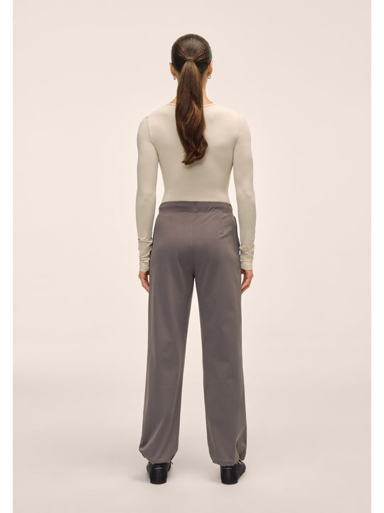 Spodnie damskie CASALL Stamp Loose Pant kolor szary
