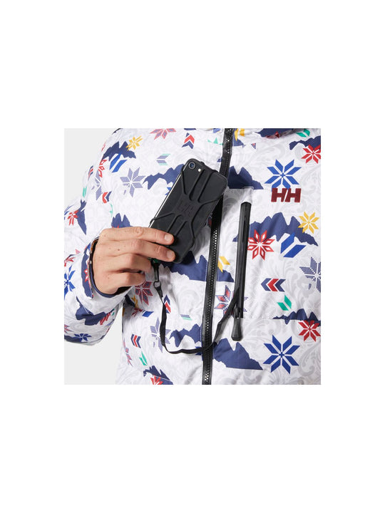 Kurtka męska HELLY HANSEN Kvitfjell Race Puffy Jacket kolor biały
