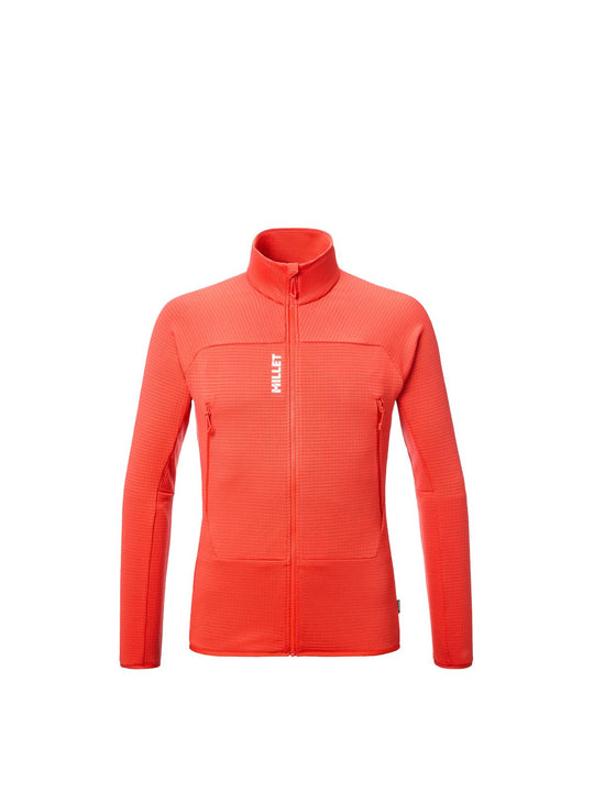Bluza męska MILLET Fusion Grid Jkt M czerwona
