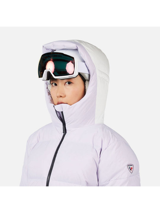 Kurtka narciarska damska ROSSIGNOL W DAILLE DOWN JKT szara
