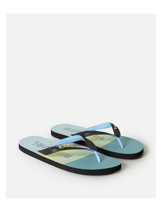Japonki plażowe RIP CURL Breakers Bloom Open Toe niebieskie
