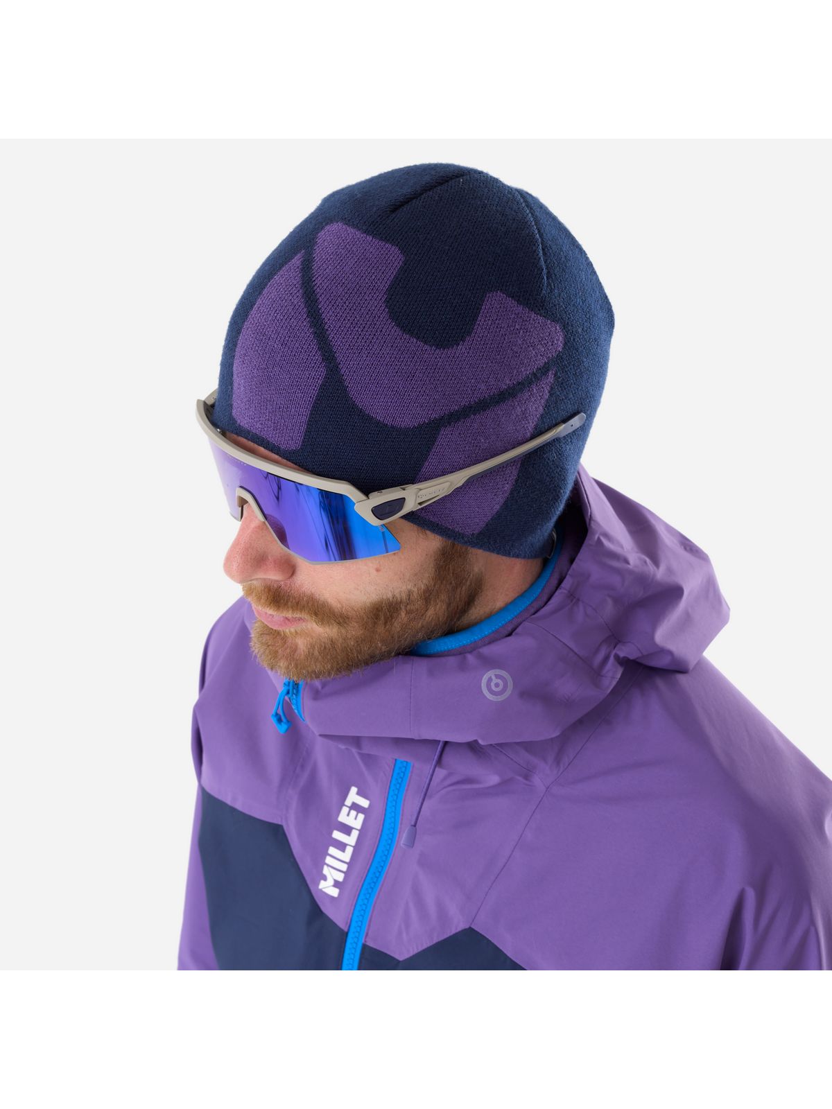 Czapka MILLET Logo Beanie fioletowa