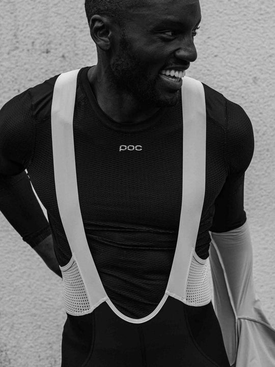 Koszulka rowerowa POC Essential Layer LS - czarny
