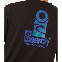 Koszulka męska RIP CURL Vaporcool Search Stack Tee czarna
