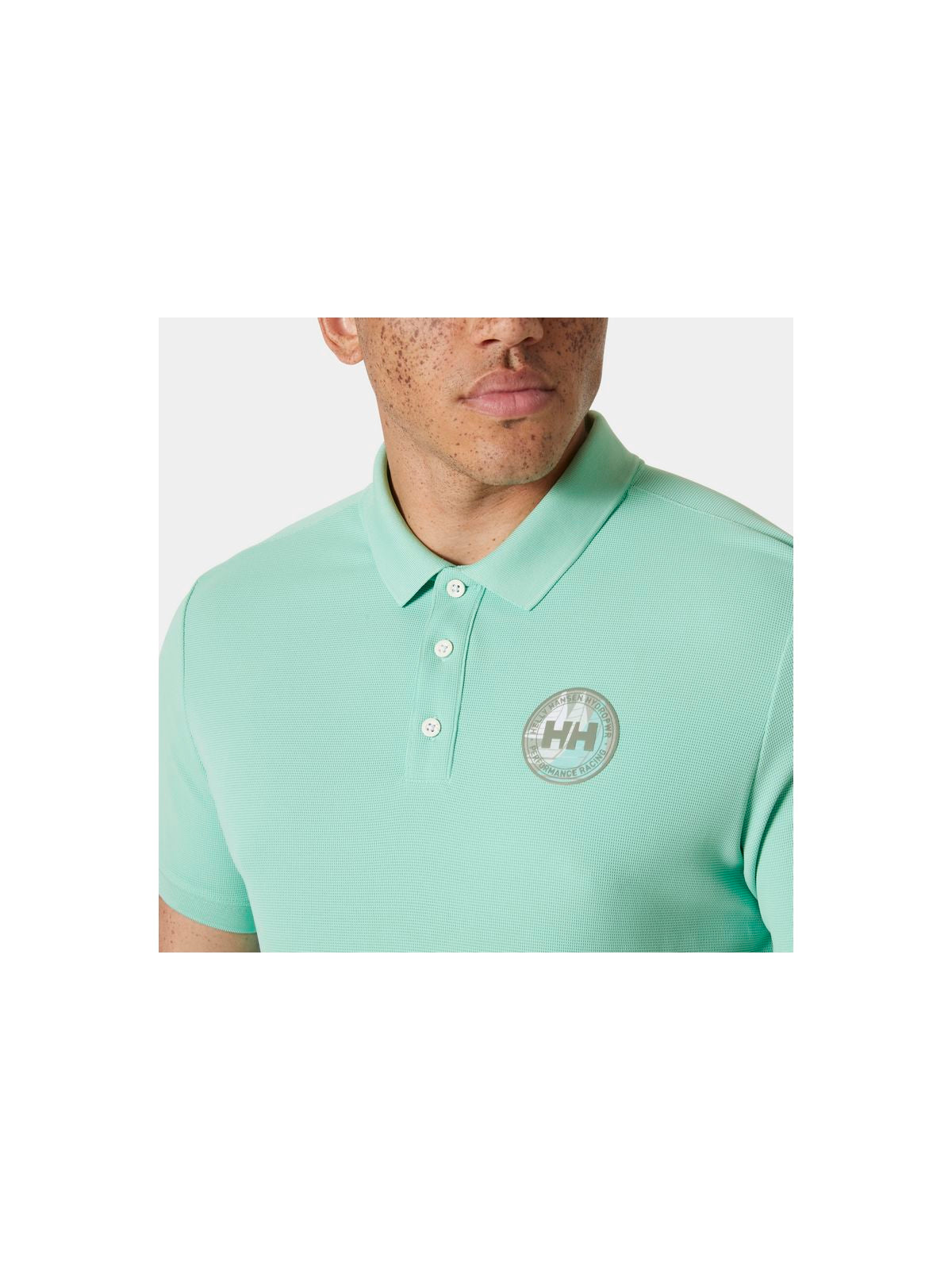 Koszulka HELLY HANSEN HP RACE POLO 2.0 zielony - Adventure Sports