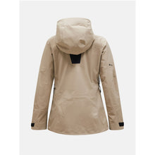 Kurtka narciarska damska Peak Performance W Alpine Gore beżowy - Adventure Sports
