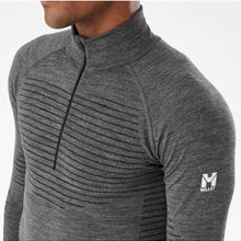 Bielizna męska MILLET Drynamic Warm 1/2 Zip M grafitowa
